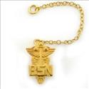 Picture of Pin Guard - Gold Plate BSN Caduceus